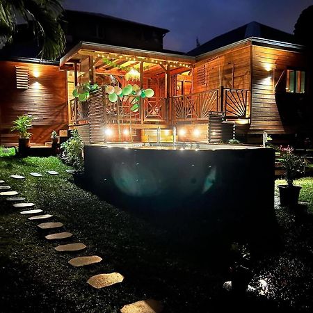 La Kaz A Pepes, Charmant Logement Avec Piscine Lamentin Extérieur photo
